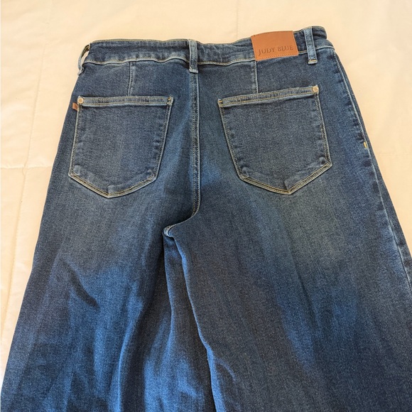 Judy Blue size 13/31 palazzo jeans - Picture 4 of 5